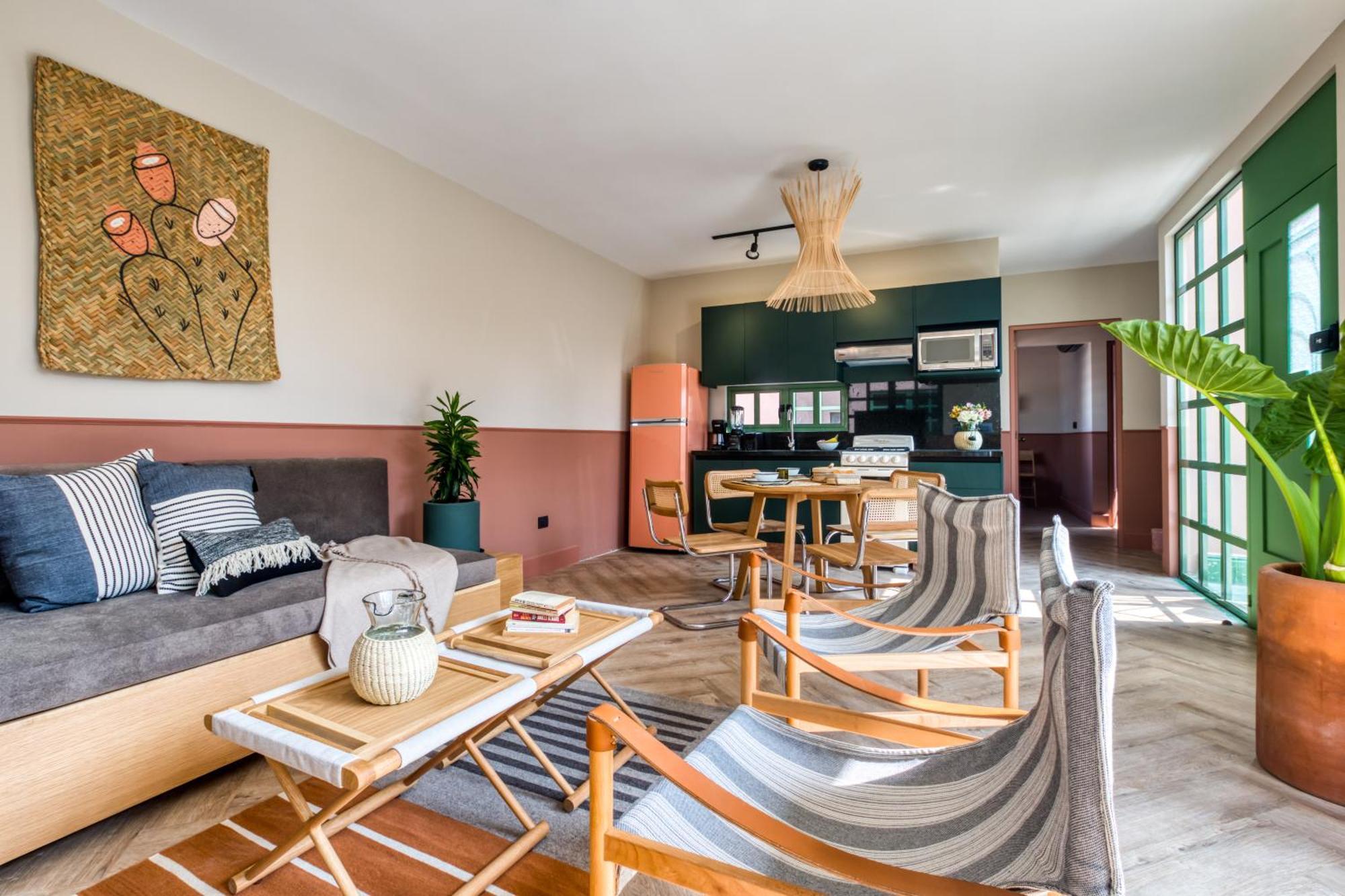 メキシコシティCasa Olivaアパートメント エクステリア 写真